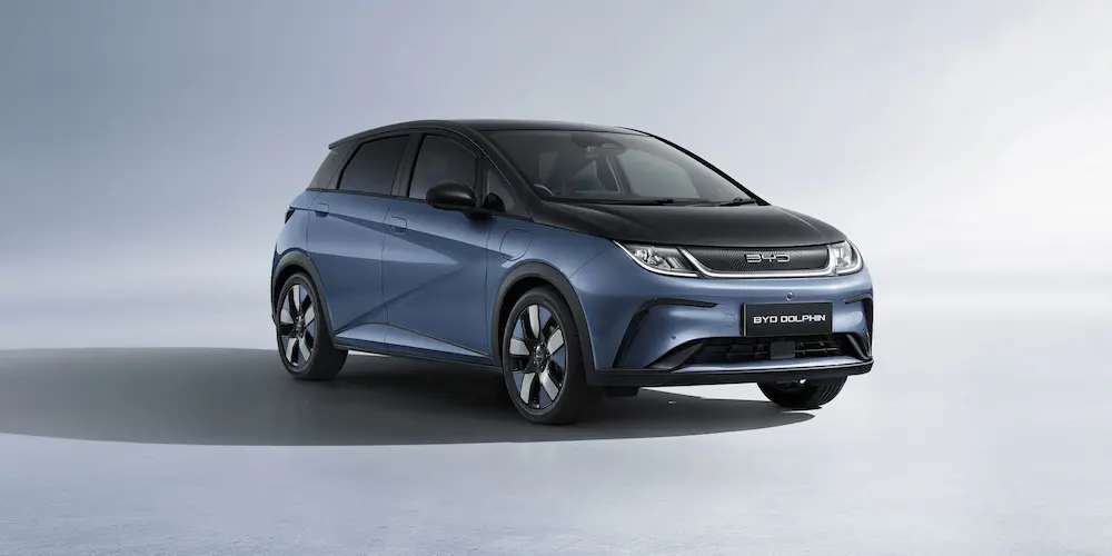 kereta elektrik murah, byd dolphin