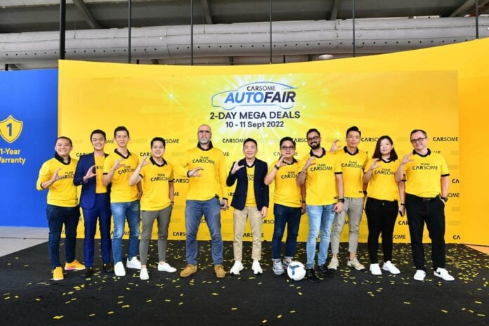 carsome management with eric cantona at carsome autofair