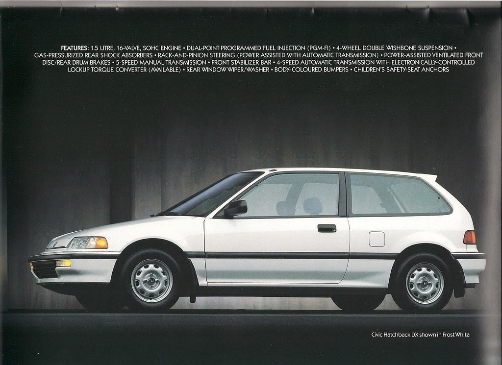 Honda Mayat, or Honda Civic EF Hatchback