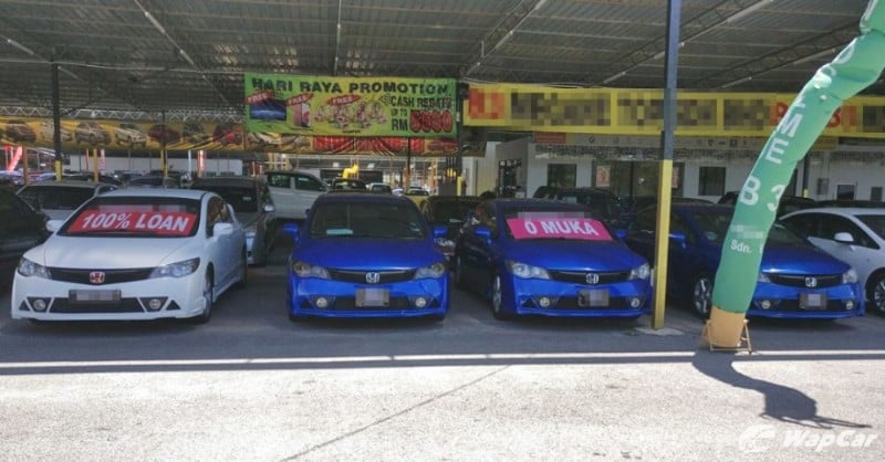 penjual kereta terpakai