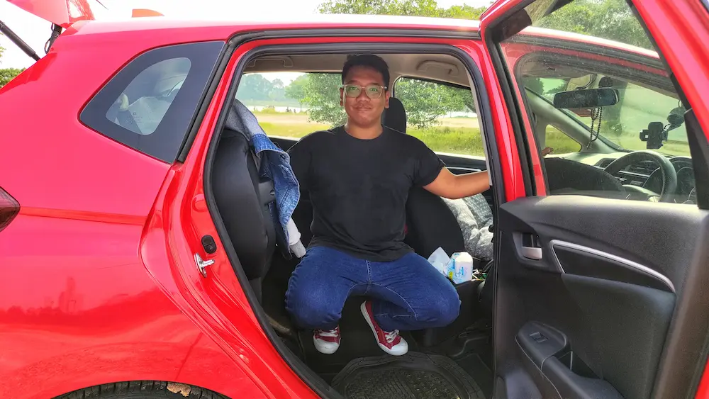 honda jazz gk5 spacious