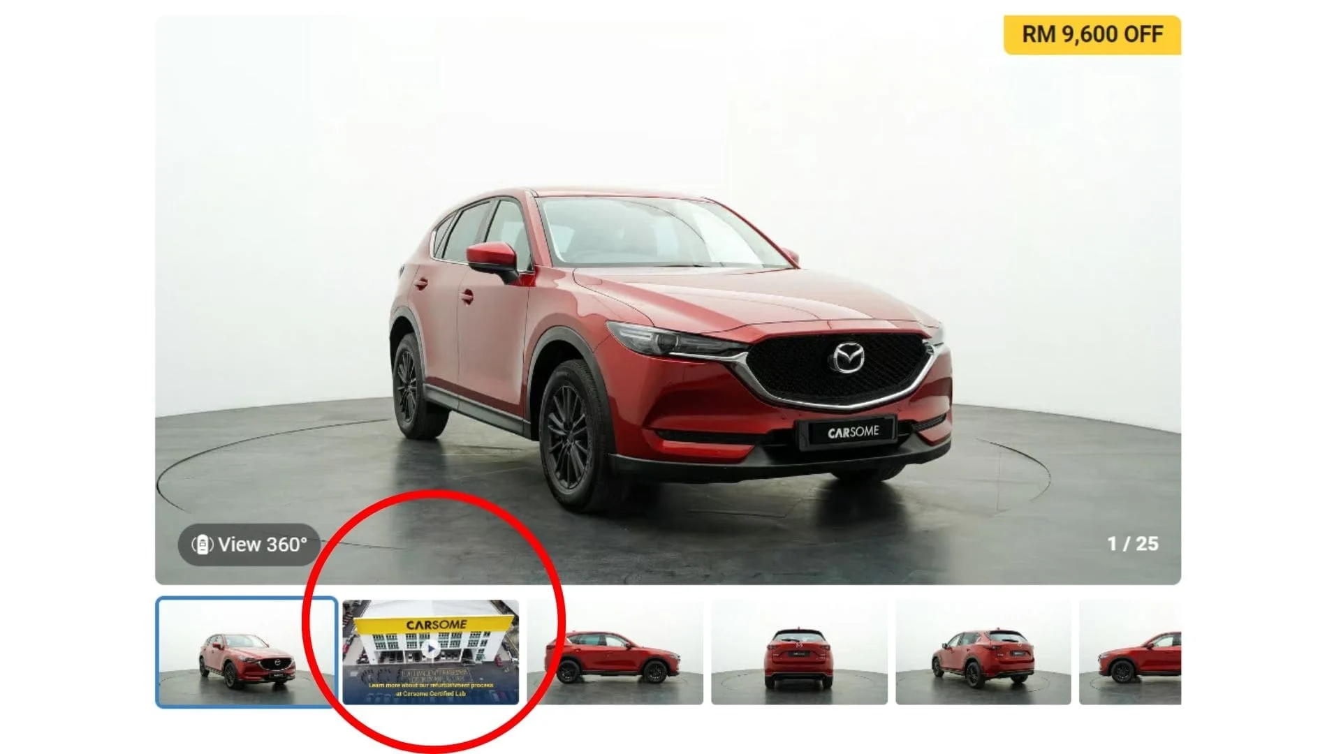 Buying used cars, CARSOME Certified Cars