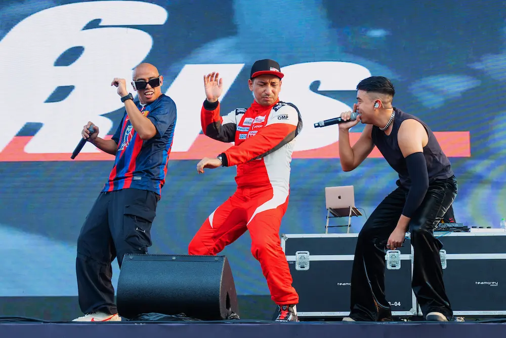 toyota gazoo sepang, pesembahan joe flizzow dan zizan razak