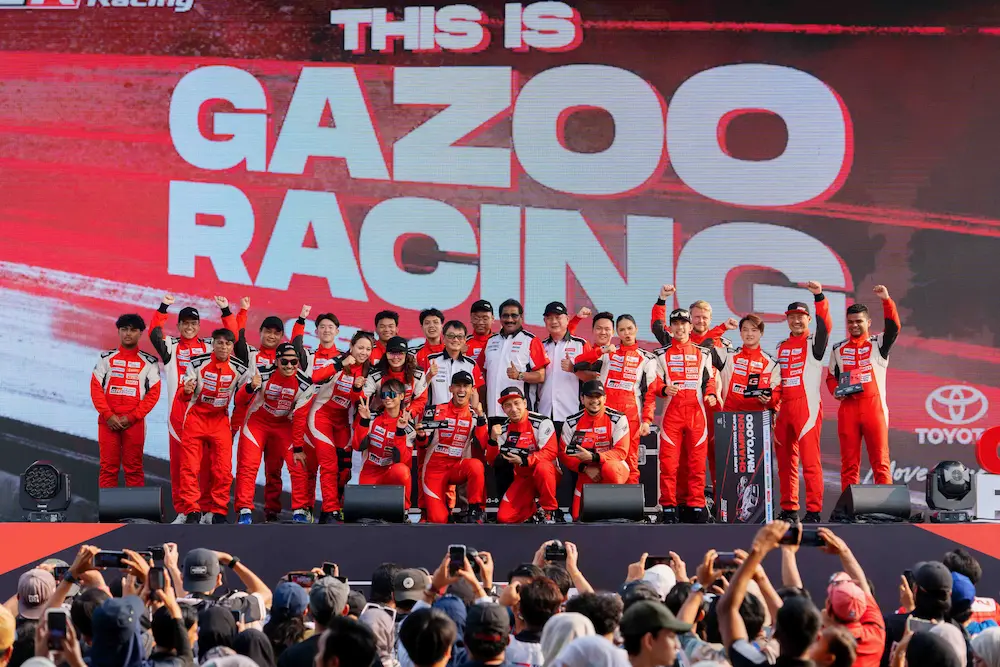 toyota gazoo racing, pelumba toyota