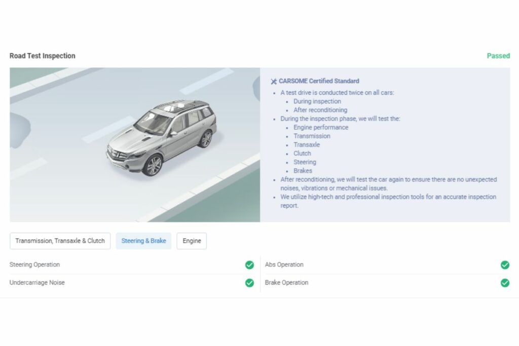 How to Read CARSOME’s Second-Hand Car Inspection Report?