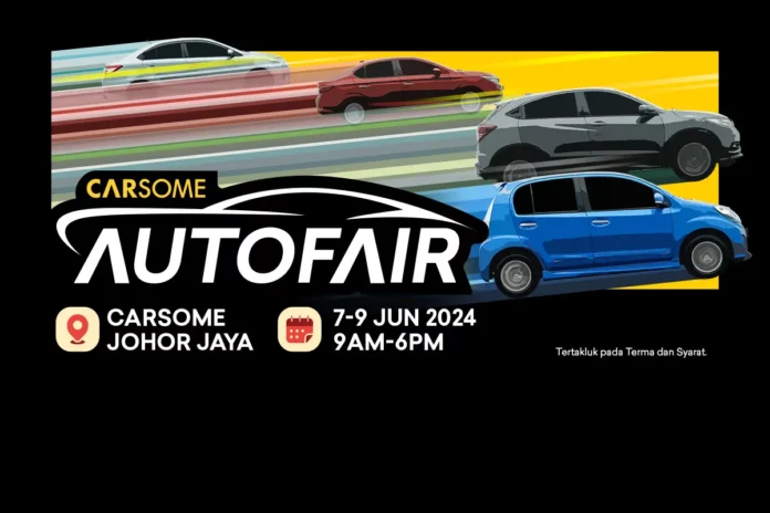 promosi kereta carsome - carsome autofair johor
