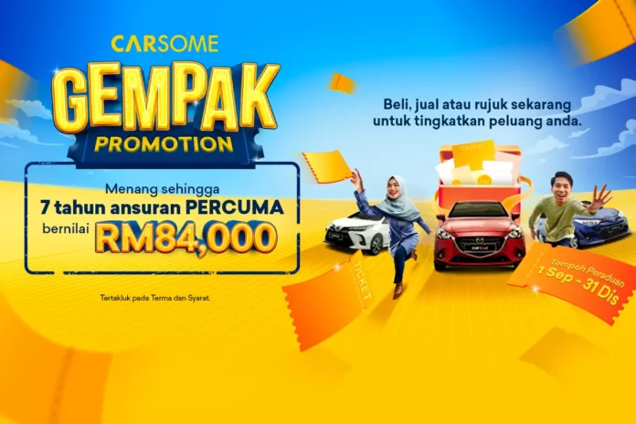 diskaun kereta carsome, carsome gempak promotion