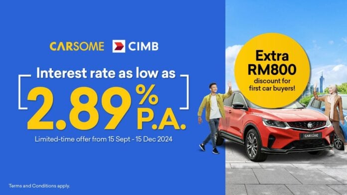 CIMB first car buyer program.
