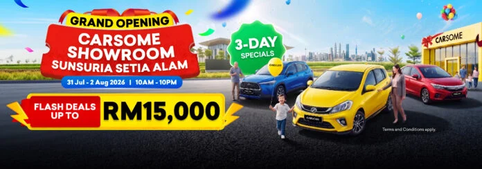 CARSOME Showroom Sunsuria Setia Alam Grand Opening