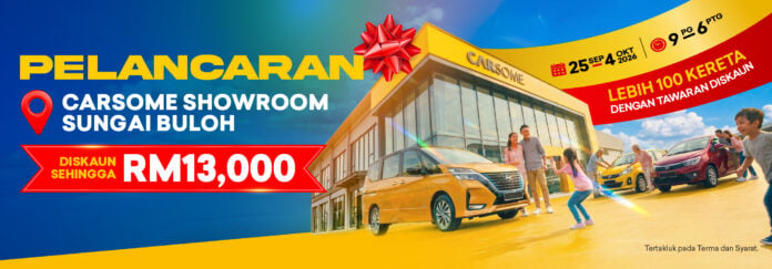 Pelancaran CARSOME Showroom Sungai Buloh