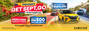 Promo Beli Kereta September CARSOME