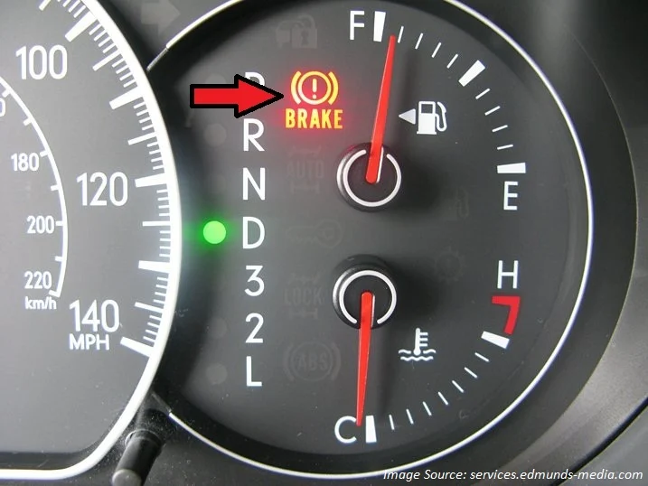 Car warning lights and indicators