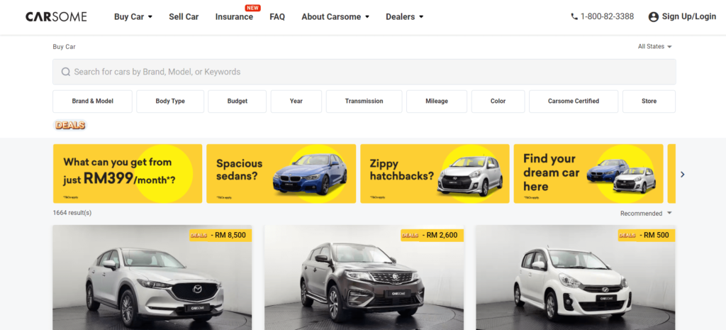 test drive booking browse